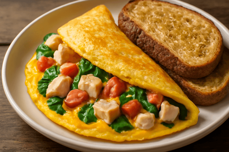 Protein-Packed Classic Omelette Deluxe