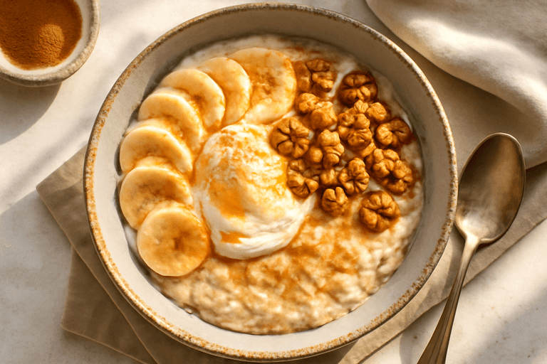 Power-Frühstücks-Bowl für den Muskelaufbau