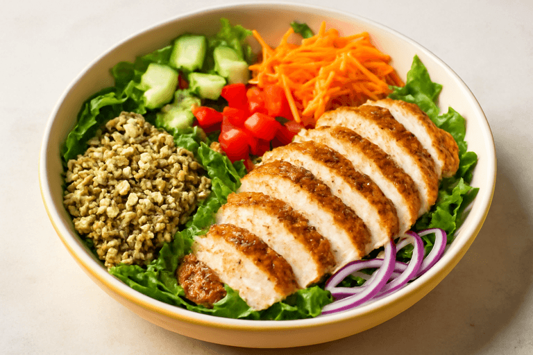 Salade de Poulet Grillé et Quinoa Énergisante