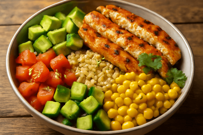 Krachtige Kip Avocado Bowl