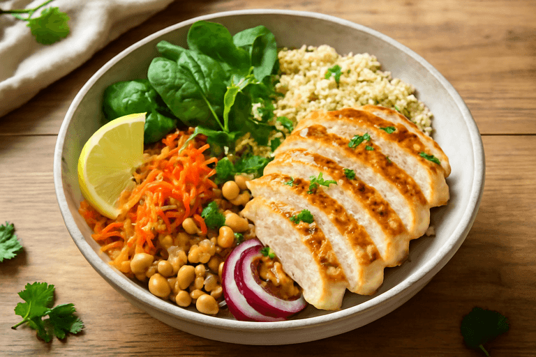 Power Bowl di Pollo e Quinoa