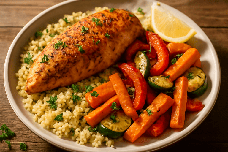 Geroosterde Kipfilet met Groenten en Quinoa