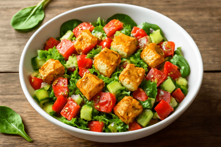 Kleurrijke Kip Quinoasalade