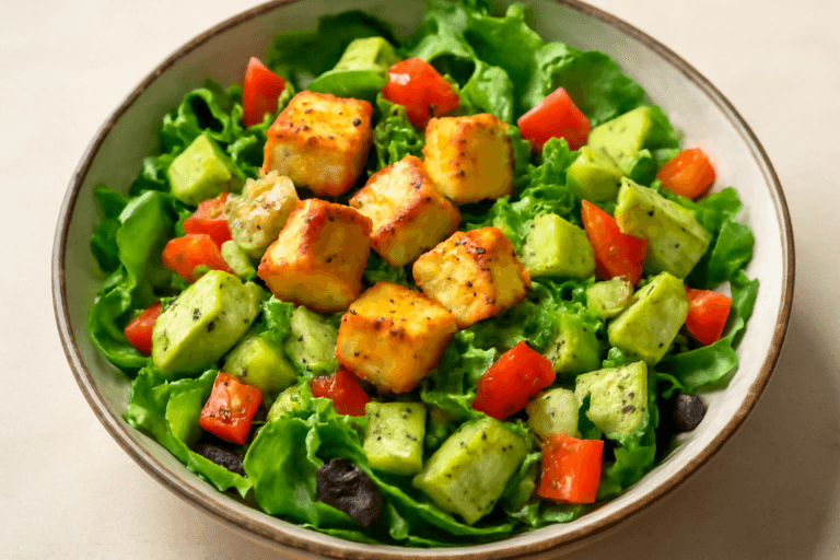 Lekka Sałatka z Kurczakiem, Awokado i Komosą Ryżową