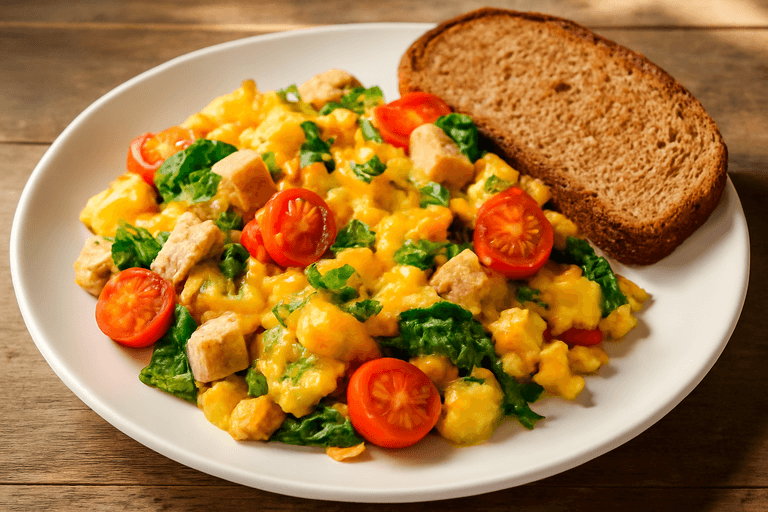 Protein-Packed Classic Breakfast Scramble