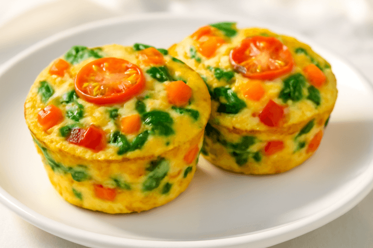 Energizing Veggie Egg Muffins