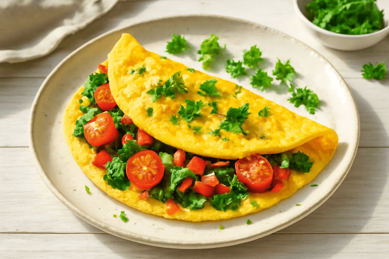 Energieboost Groente Omelet