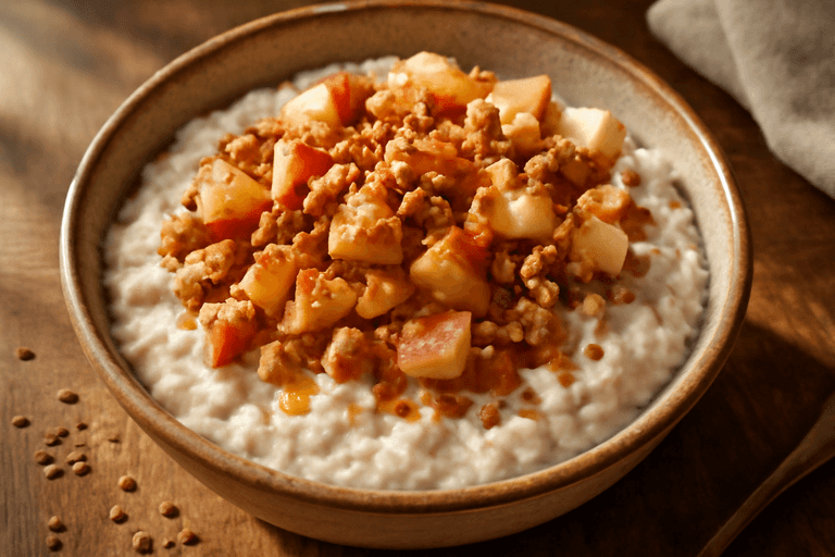 Energie-Boost Havermout Ontbijtbowl