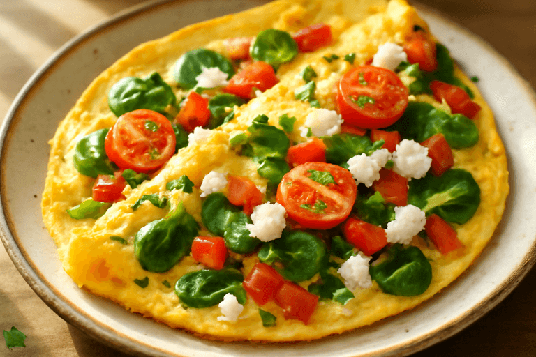 Klassisk Proteinrik Frukostomelett