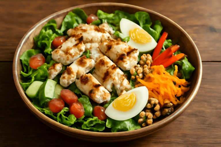 Energie Boost Klassieke Kipsalade