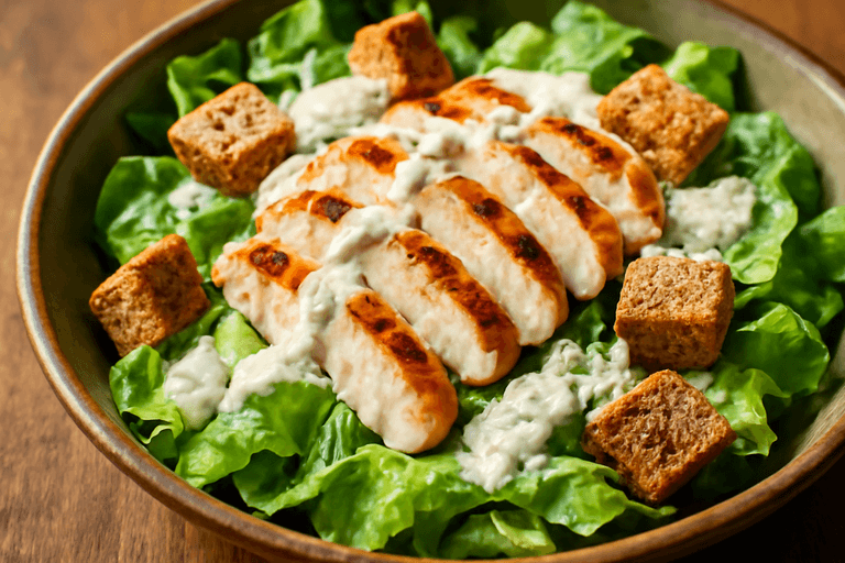 Ensalada César de Pollo a la Parrilla Light