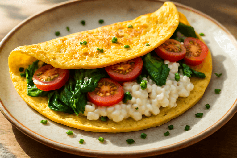 Energieboost Omelet met Groenten