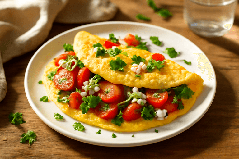 Energizing Protein-Packed Veggie Omelette
