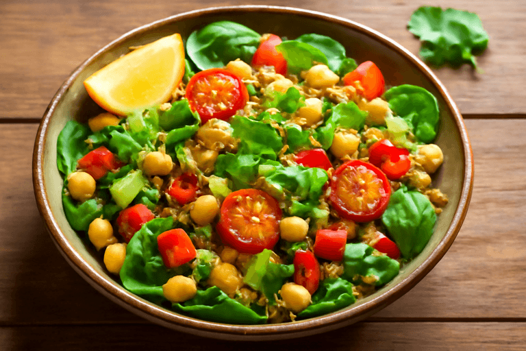 Ensalada Power de Quinoa y Garbanzos