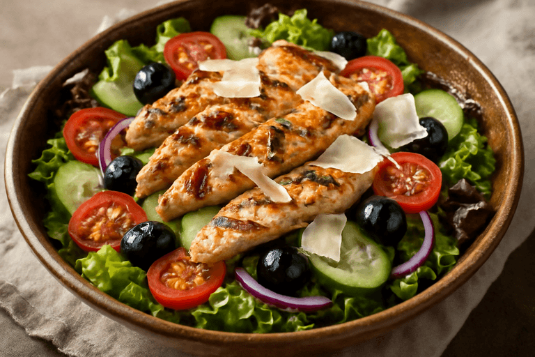 Insalata di Pollo alla Mediterranea