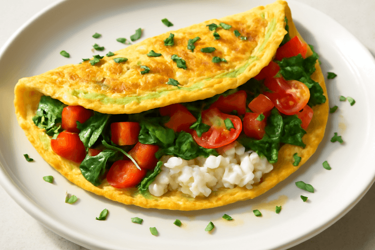 Energieboost Omelet met Groenten