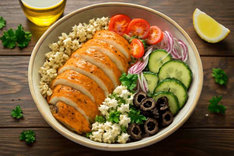 Energie Boost Kip Mediterrane Lunch Bowl