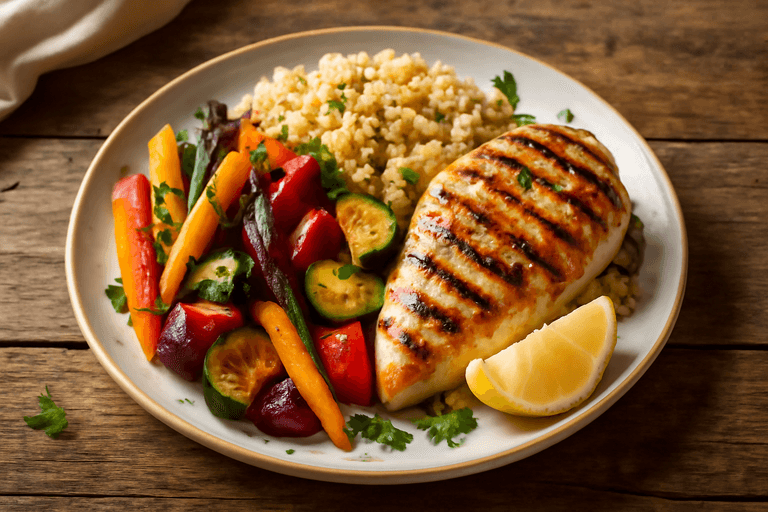 Energieboost Kipfilet met Geroosterde Groenten & Quinoa