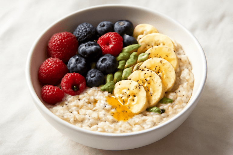 Energizing Greek Yogurt Oat Bowl