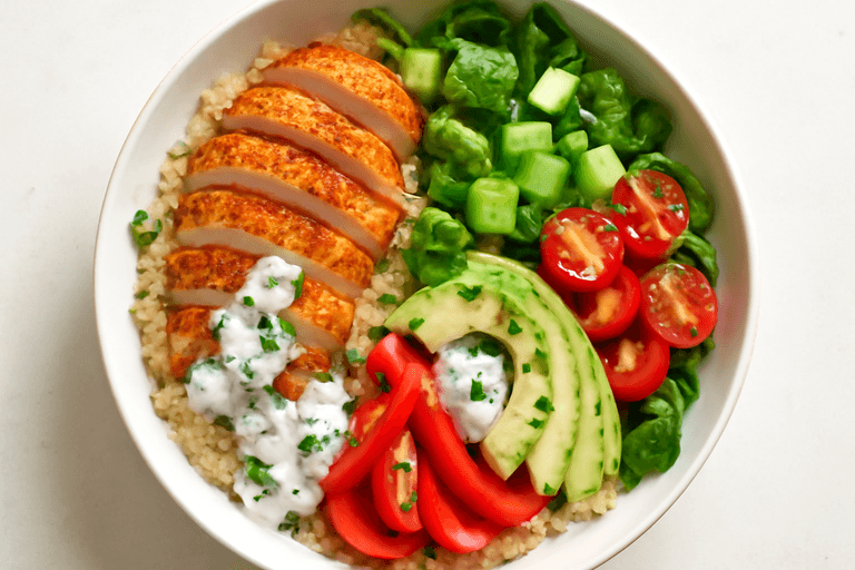 Motivation Power Chicken & Quinoa Lunch Bowl
