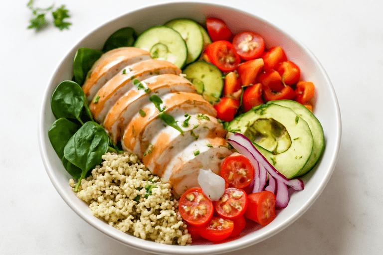 Lean Chicken & Quinoa Power Bowl